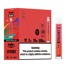 BGV iFresh Crystal Bar Disposable Vape LYCHEE 10PCS