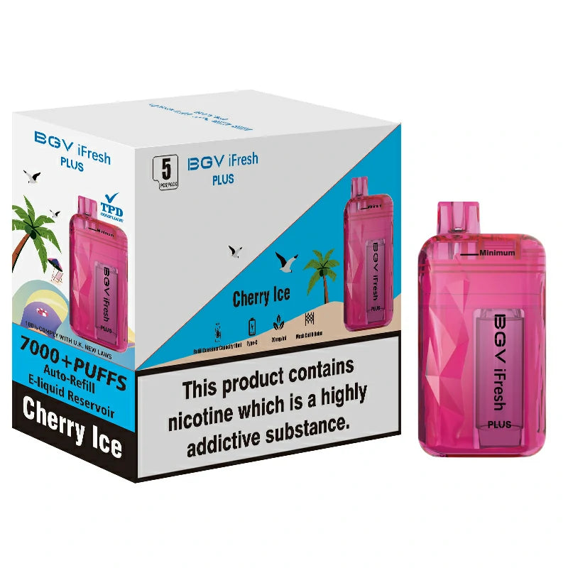 BGV iFresh PLUS 7000 Cherry Ice 10ml