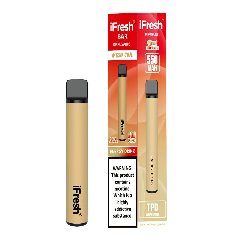 BGV iFresh BAR Disposable Vape ENERGY DRINK