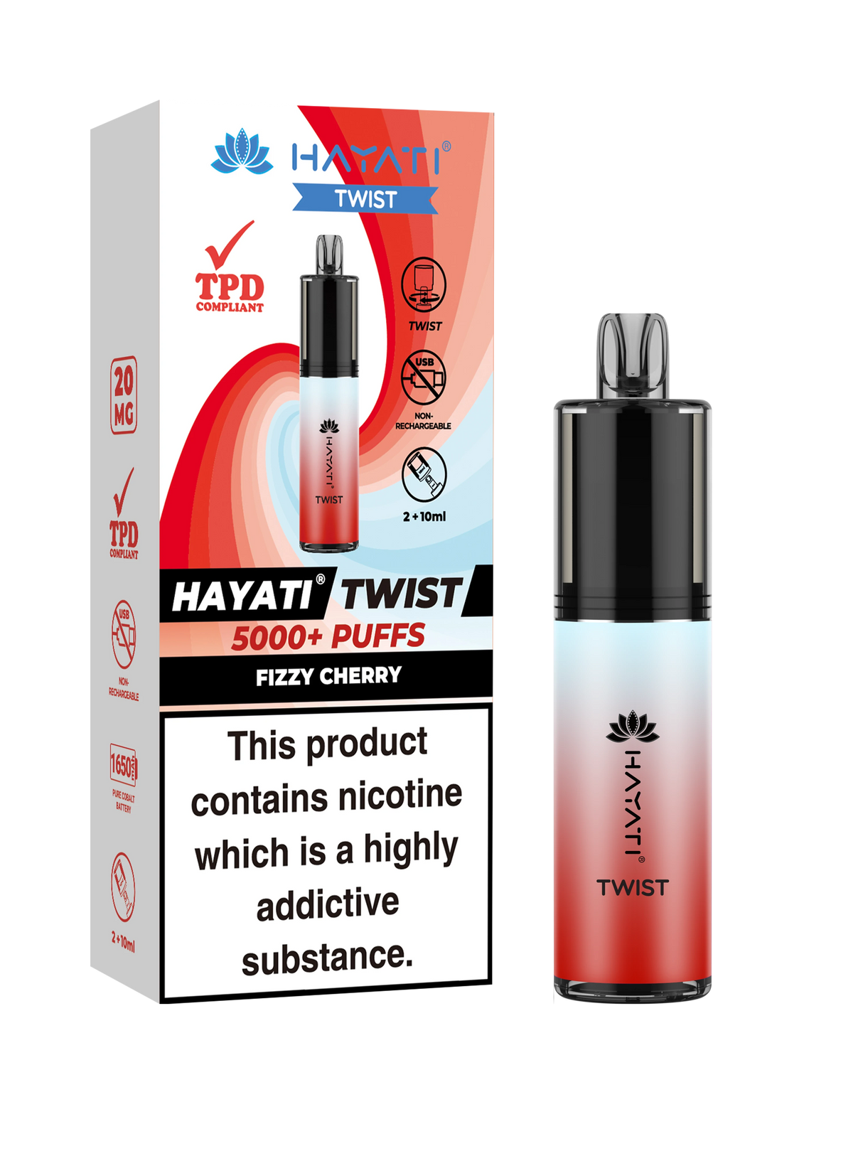 Hayati Twist 5000 Disposable Pod Kit