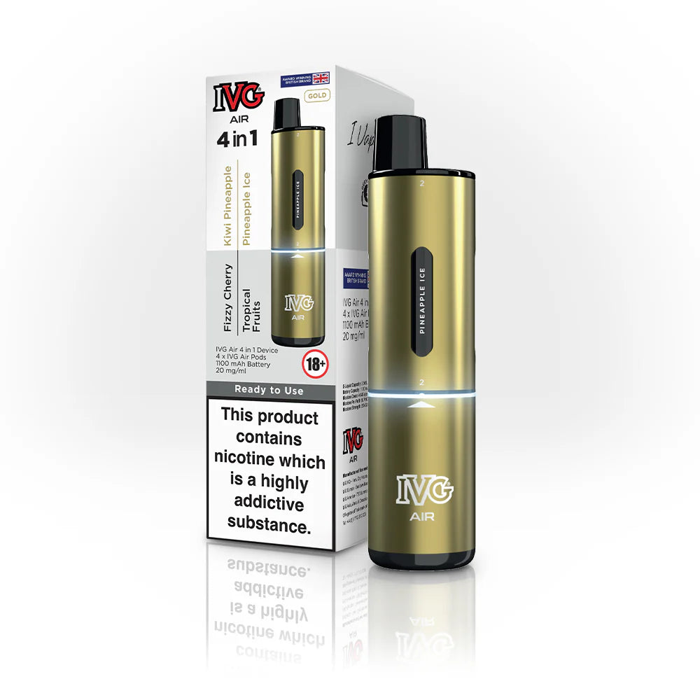 IVG AIR 4 IN 1 BLACK STARTER KIT