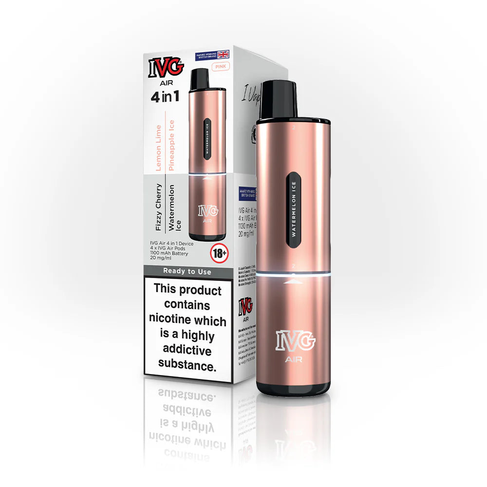 IVG AIR 4 IN 1 BLACK STARTER KIT