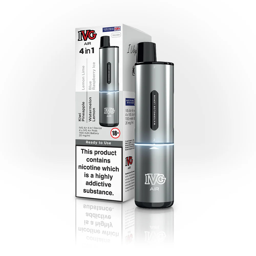 IVG AIR 4 IN 1 BLACK STARTER KIT