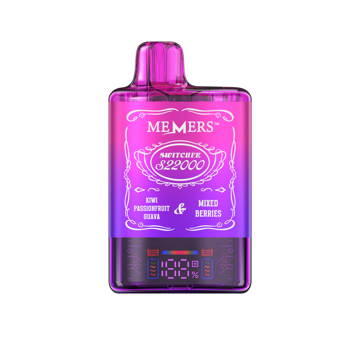 MEMERS VAPE SWITCHERS22000 PUFFS DUAL MESH