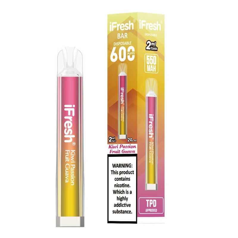 BGV iFresh Crystal Bar Disposable Vape KIWI PASSION FRUIT GUAVA