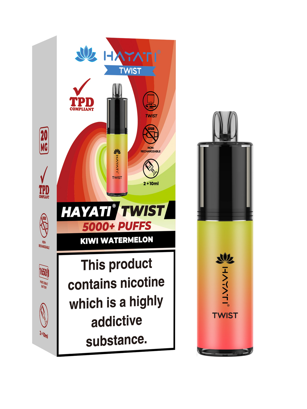 Hayati Twist 5000 Disposable Pod Kit