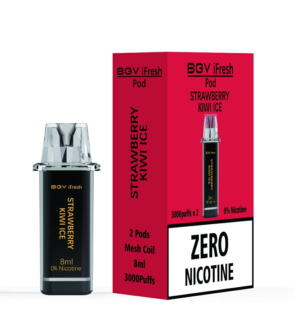 BGV iFresh Pod STRAWBERRY KIWI ICE ZERO NICOTINE