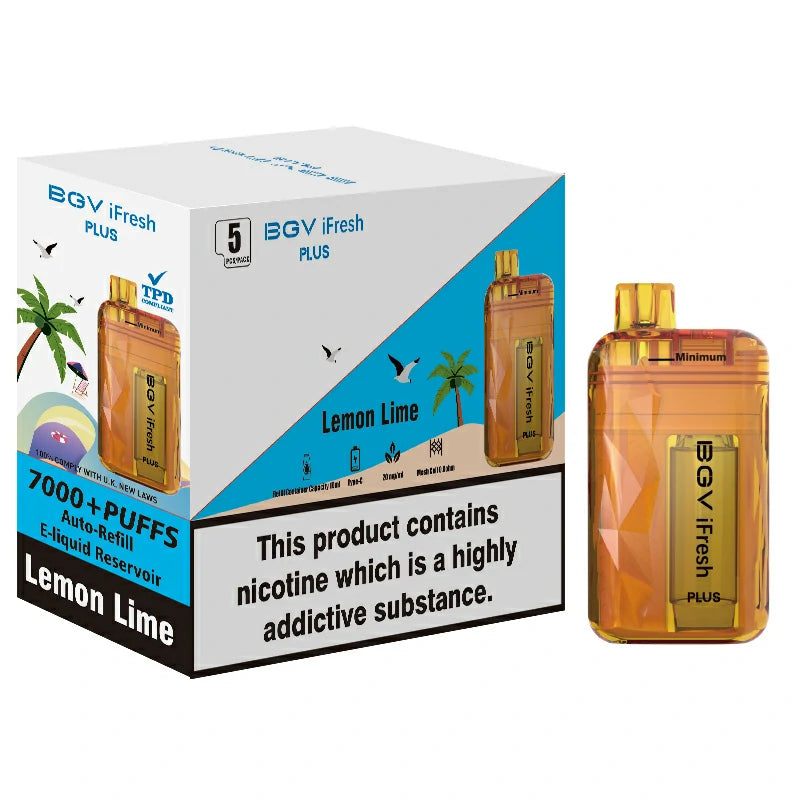 BGV iFresh PLUS 7000 Lemon Lime 10ml